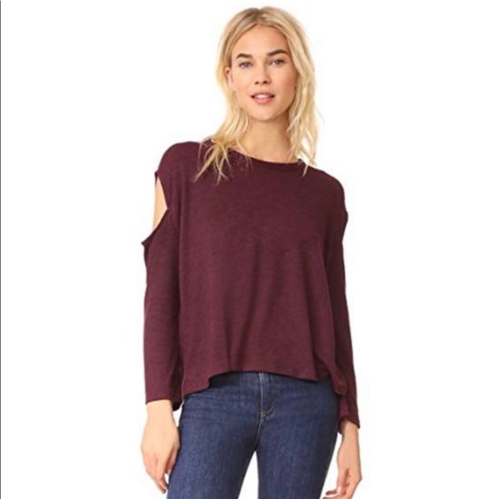 Rag & Bone Cold Shoulder Sweater